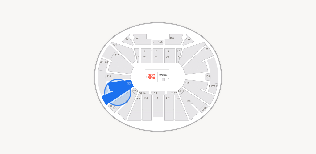 Fertitta Center Seating Chart