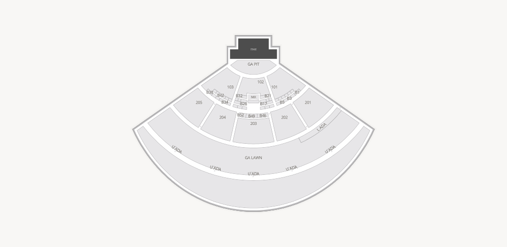 Fiddler's Green Amphitheatre Seating Chart