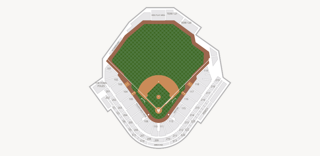 Fifth Third Field (Toledo) Seating Chart