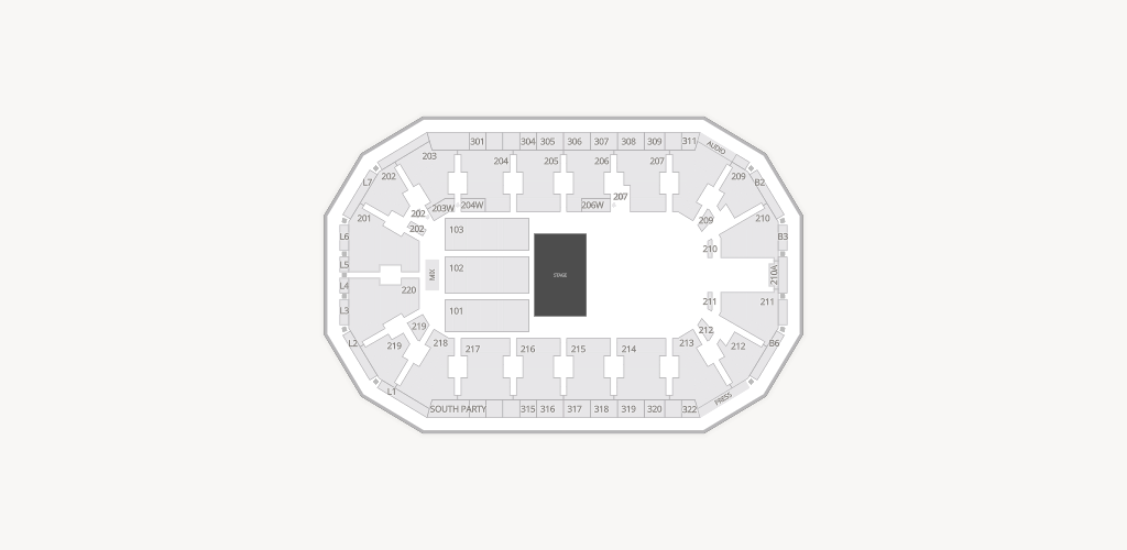 Findlay Toyota Center Seating Chart