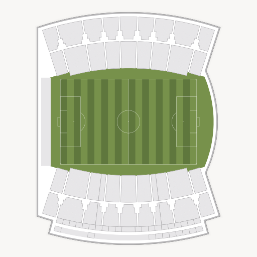 Finley Stadium seating chart