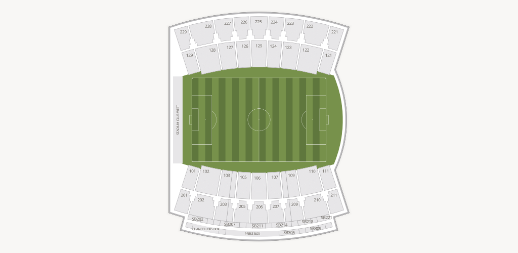 Finley Stadium Seating Chart