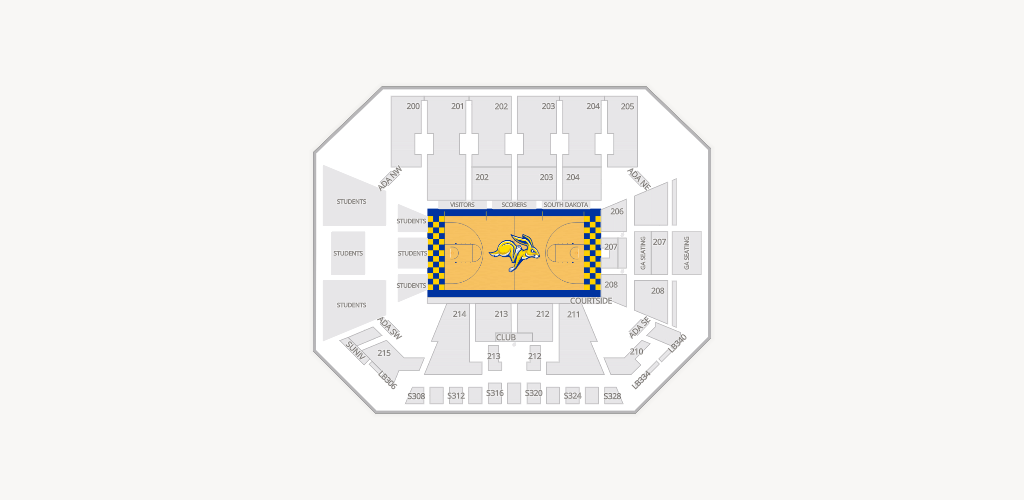 First Bank & Trust Arena Seating Chart