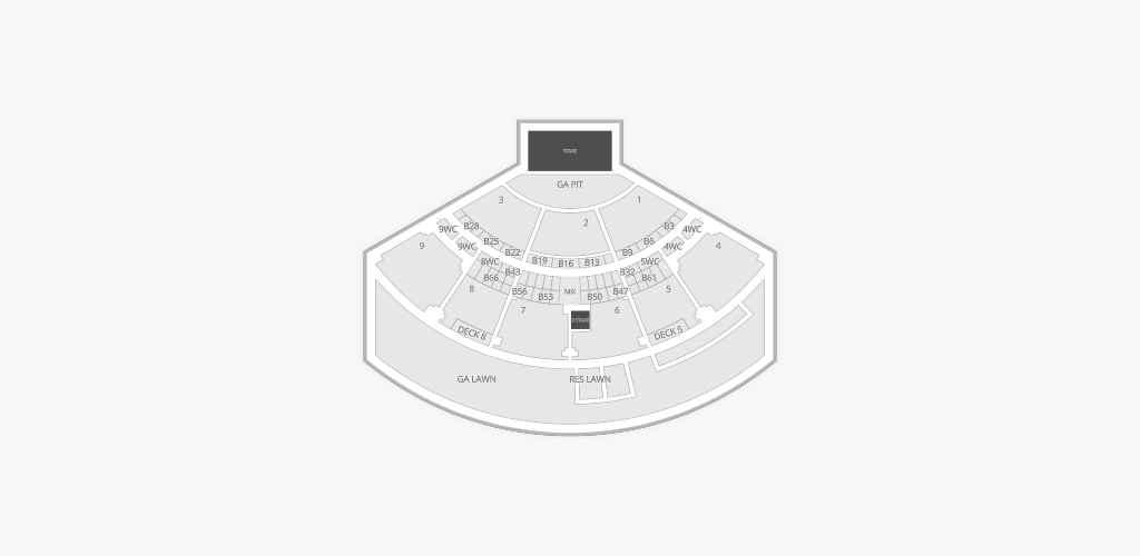 First Financial Credit Union Amphitheater Seating Chart
