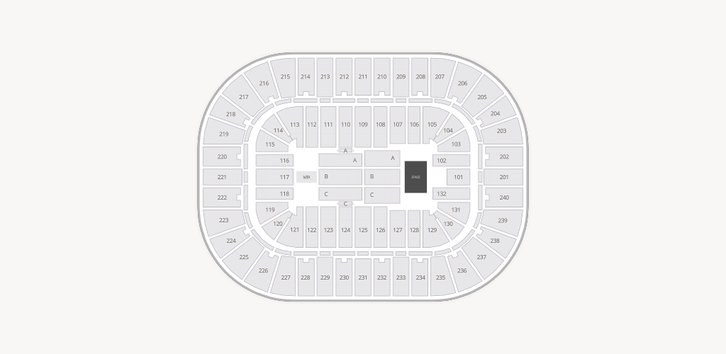 First Horizon Coliseum Seating Chart