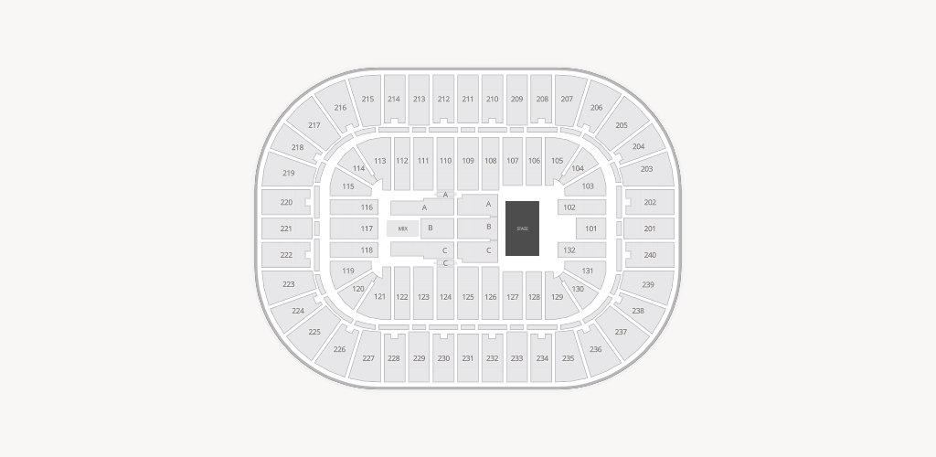 First Horizon Coliseum Seating Chart