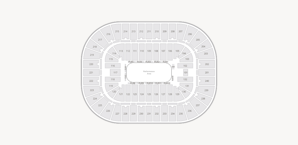 First Horizon Coliseum Seating Chart