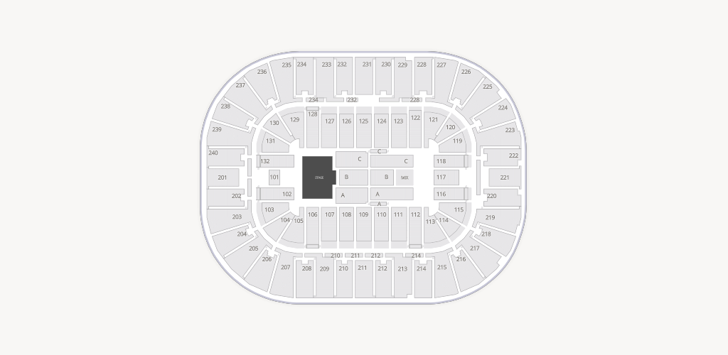 First Horizon Coliseum Seating Chart