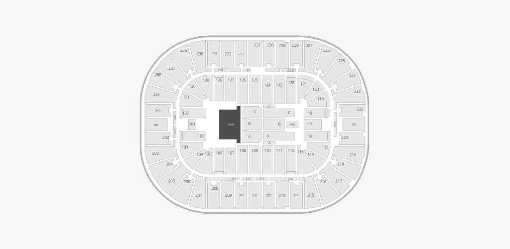 First Horizon Coliseum Seating Chart