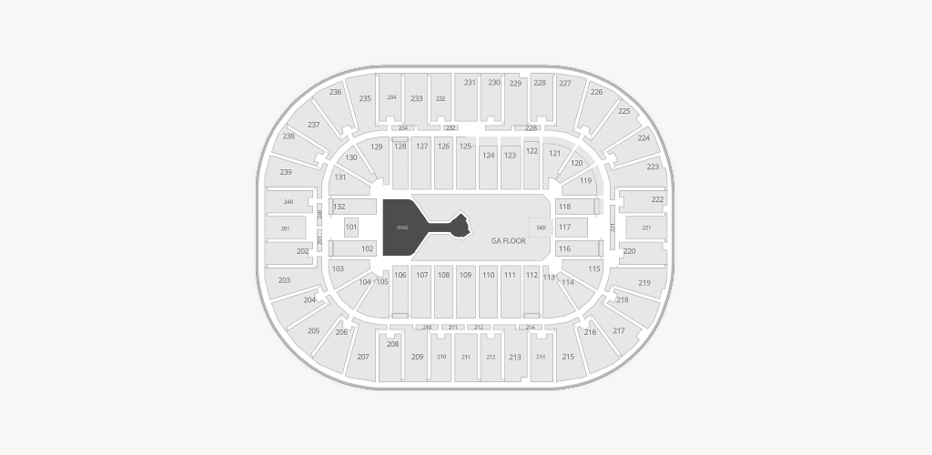First Horizon Coliseum Seating Chart