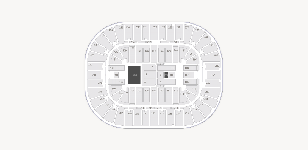 First Horizon Coliseum Seating Chart
