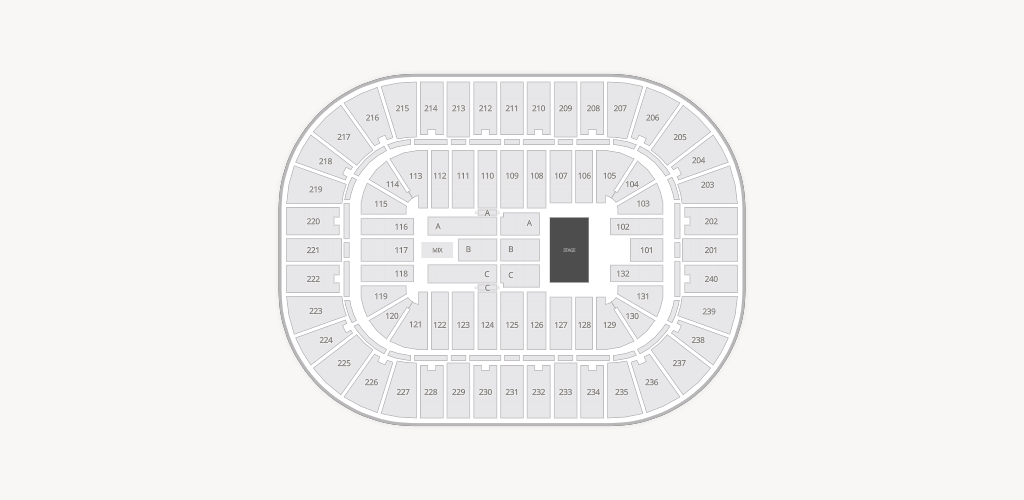 First Horizon Coliseum Seating Chart