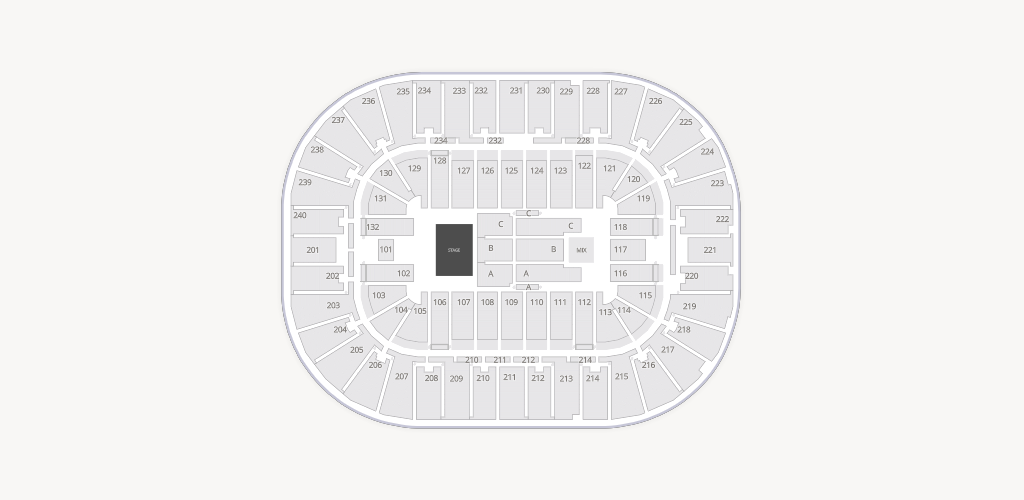 First Horizon Coliseum Seating Chart
