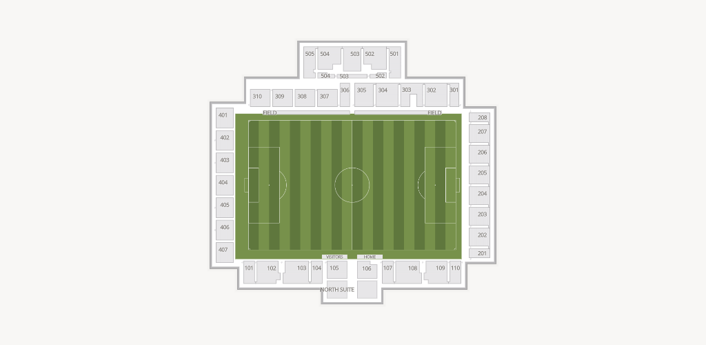 First Horizon Stadium at WakeMed Soccer Park Seating Chart