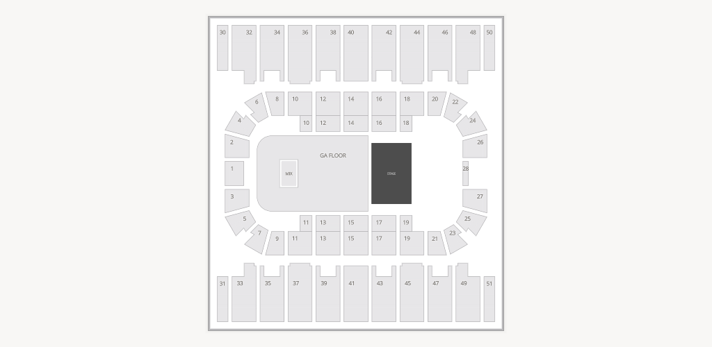 First Interstate Arena Seating Chart