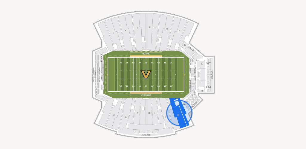 FirstBank Stadium Seating Chart