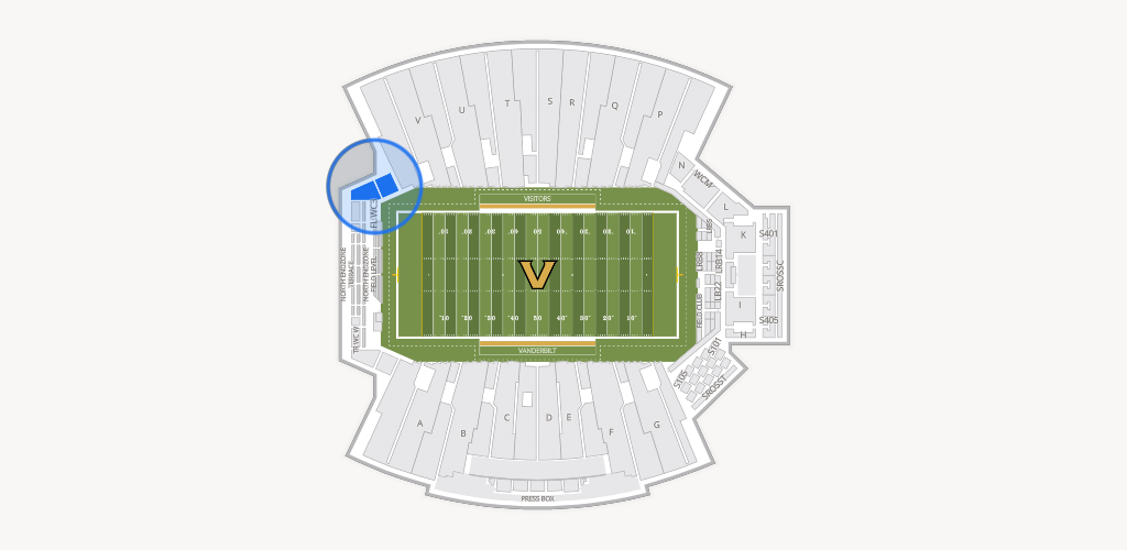 FirstBank Stadium Seating Chart