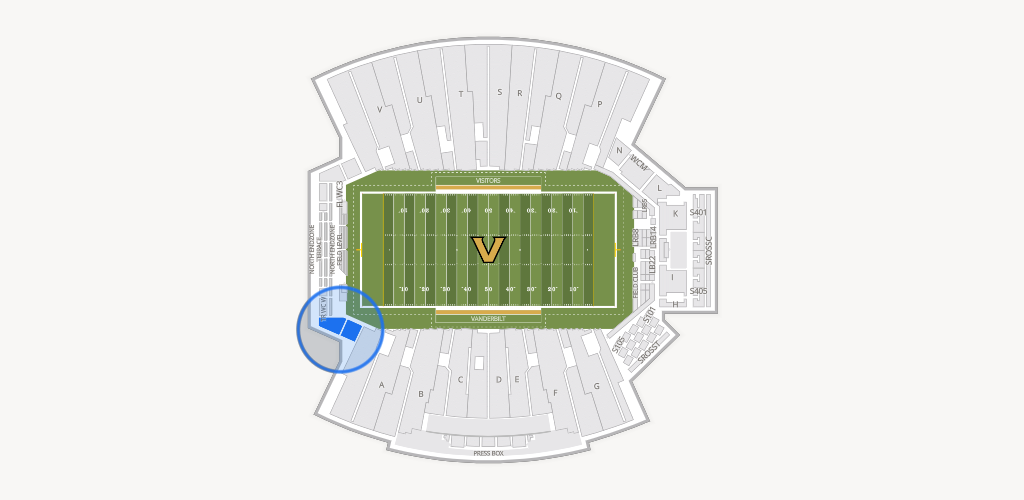 FirstBank Stadium Seating Chart