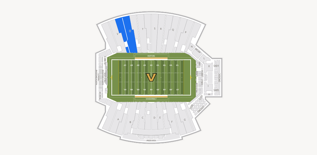 FirstBank Stadium Seating Chart
