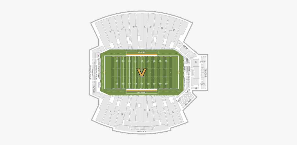 FirstBank Stadium Seating Chart