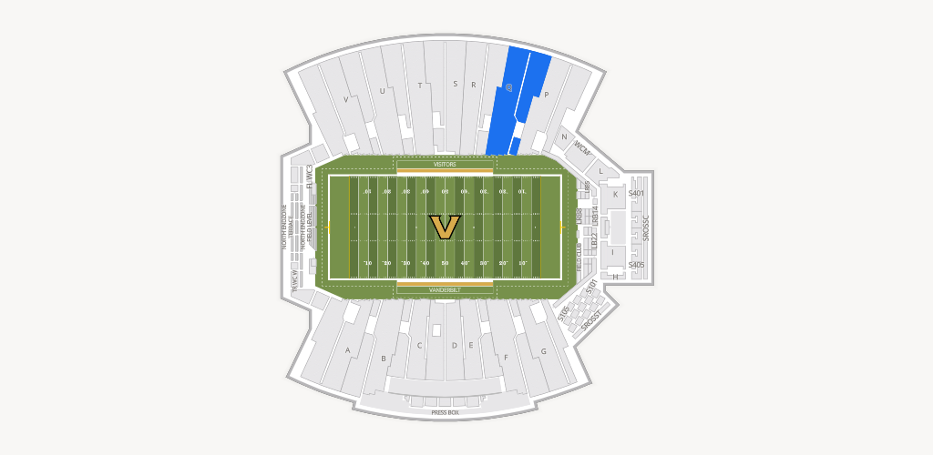 FirstBank Stadium Seating Chart