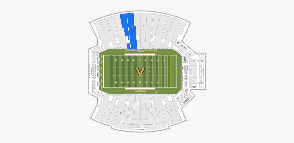 FirstBank Stadium Seating Chart