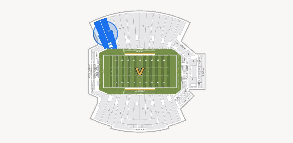 FirstBank Stadium Seating Chart