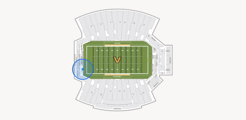 FirstBank Stadium Seating Chart