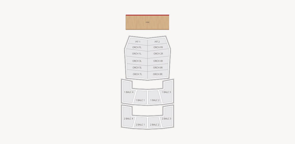 FirstOntario Concert Hall Seating Chart