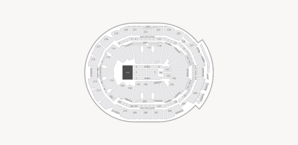 Fiserv Forum Seating Chart
