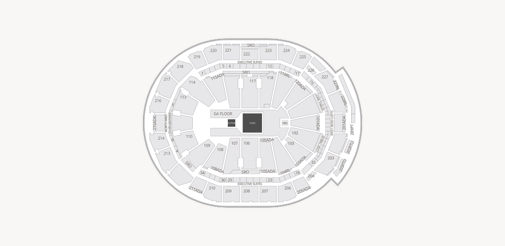 Fiserv Forum Seating Chart