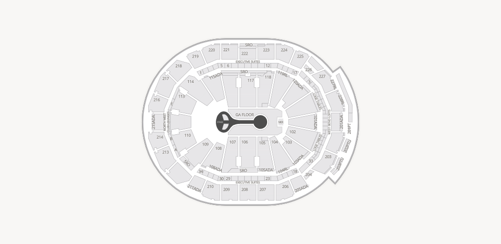 Fiserv Forum Seating Chart
