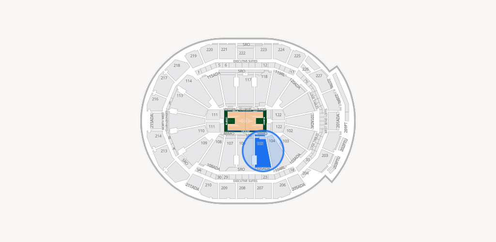 Fiserv Forum Seating Chart