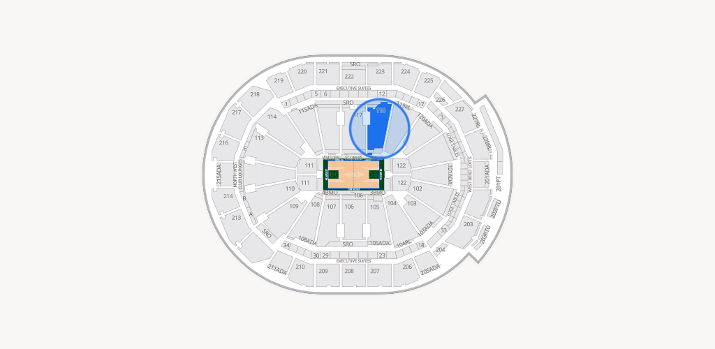 Fiserv Forum Seating Chart