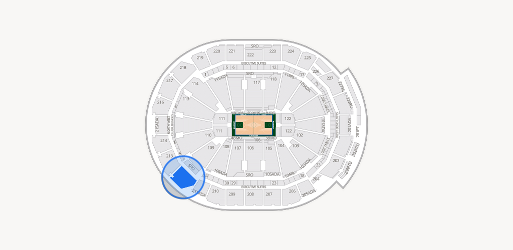 Fiserv Forum Seating Chart