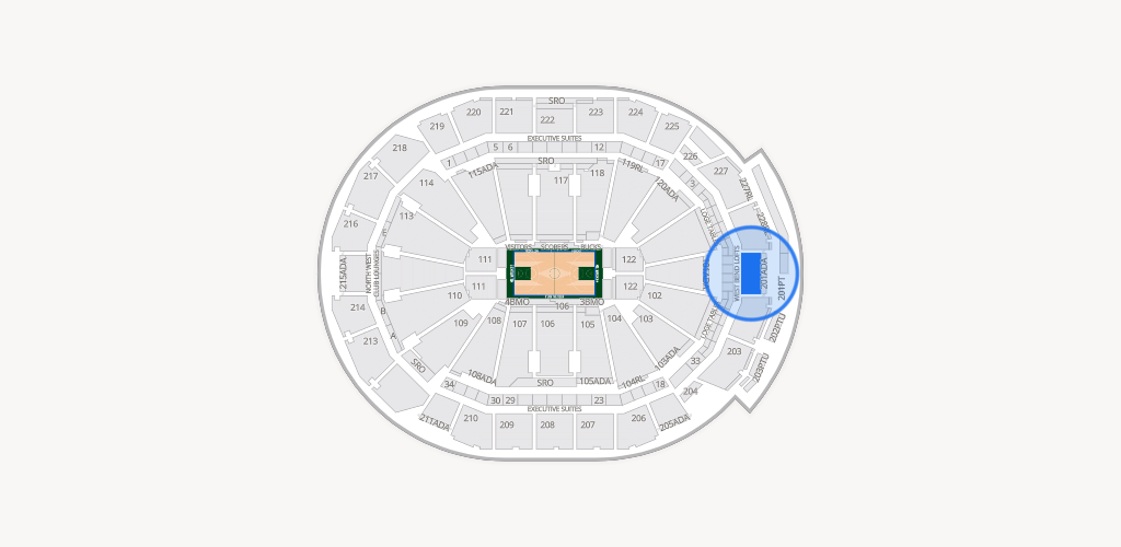 Fiserv Forum Seating Chart