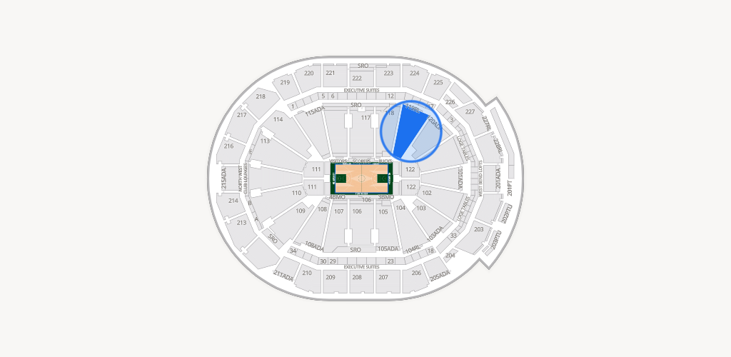 Fiserv Forum Seating Chart