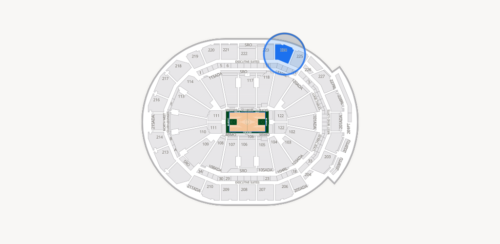 Fiserv Forum Seating Chart
