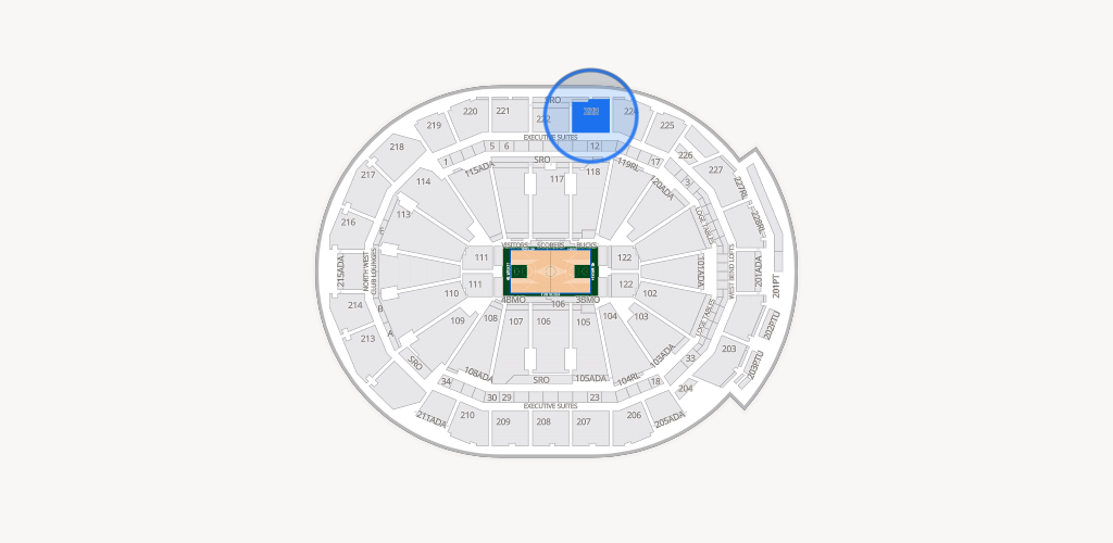 Fiserv Forum Seating Chart