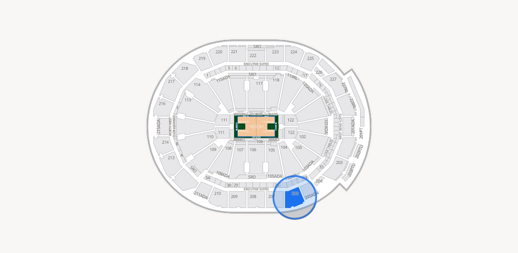 Fiserv Forum Seating Chart
