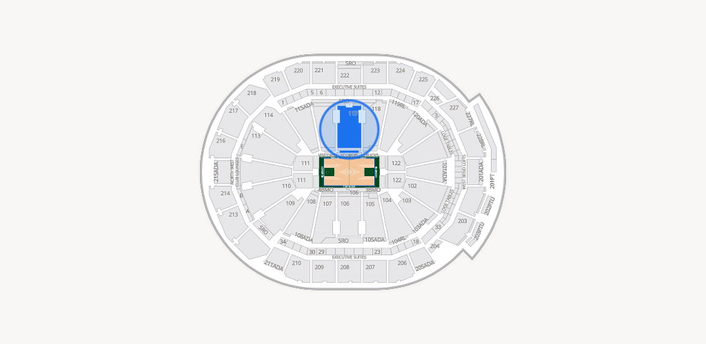 Fiserv Forum Seating Chart