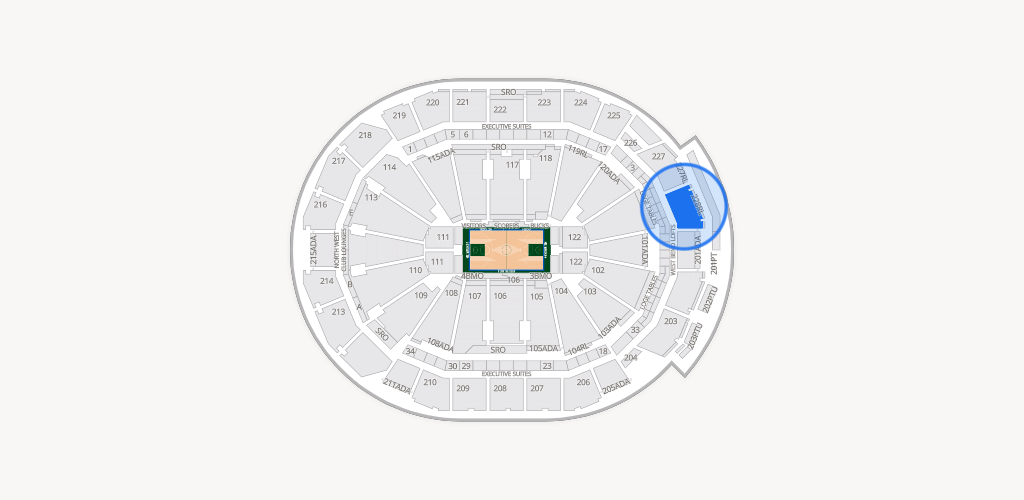 Fiserv Forum Seating Chart