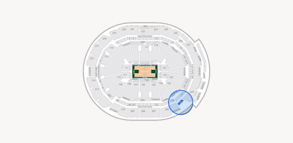 Fiserv Forum Seating Chart