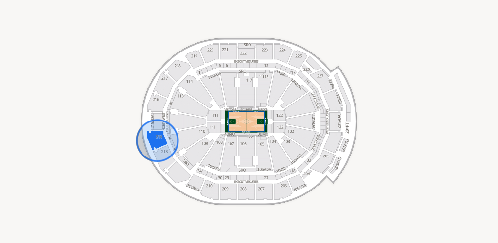 Fiserv Forum Seating Chart