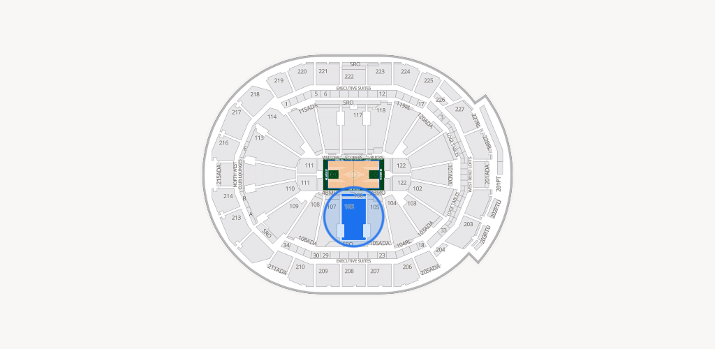 Fiserv Forum Seating Chart