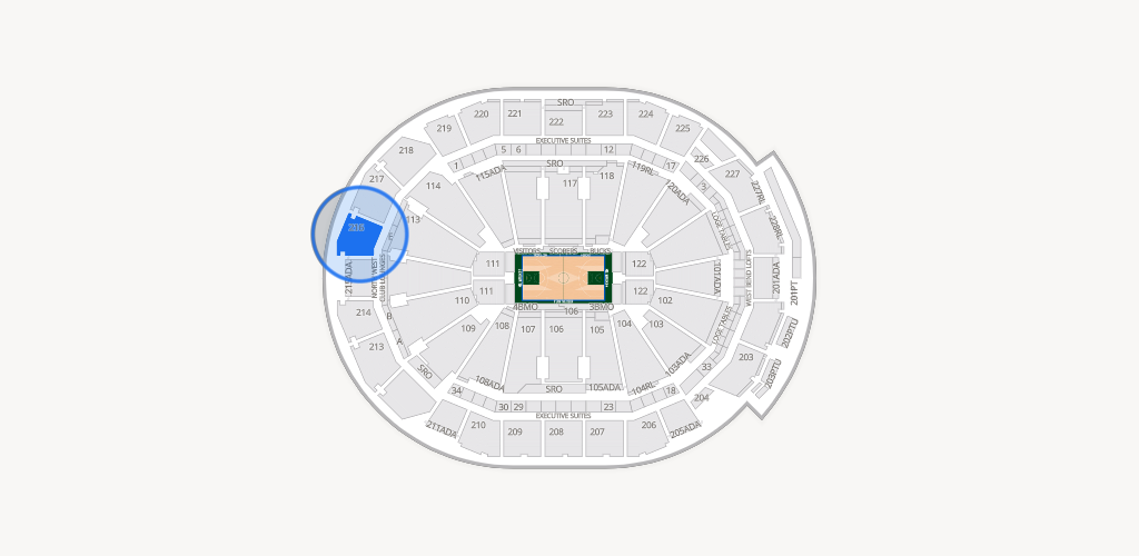 Fiserv Forum Seating Chart