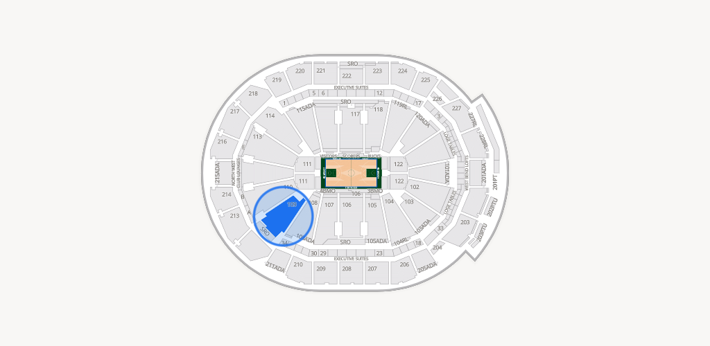 Fiserv Forum Seating Chart