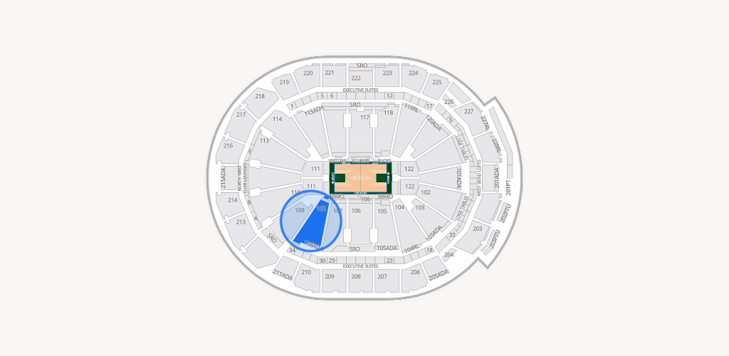 Fiserv Forum Seating Chart