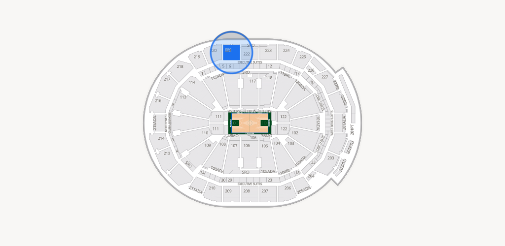 Fiserv Forum Seating Chart