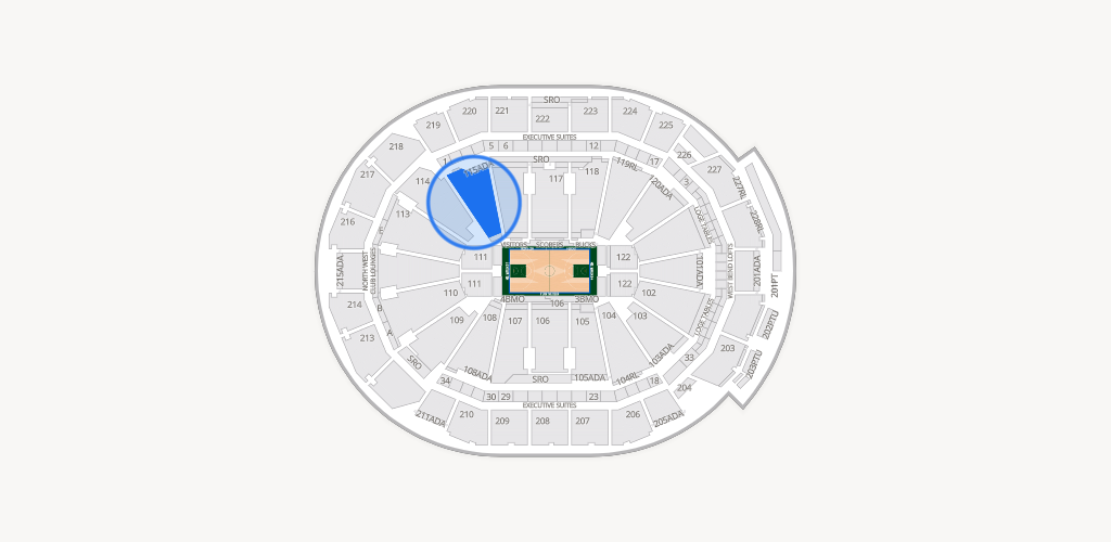 Fiserv Forum Seating Chart